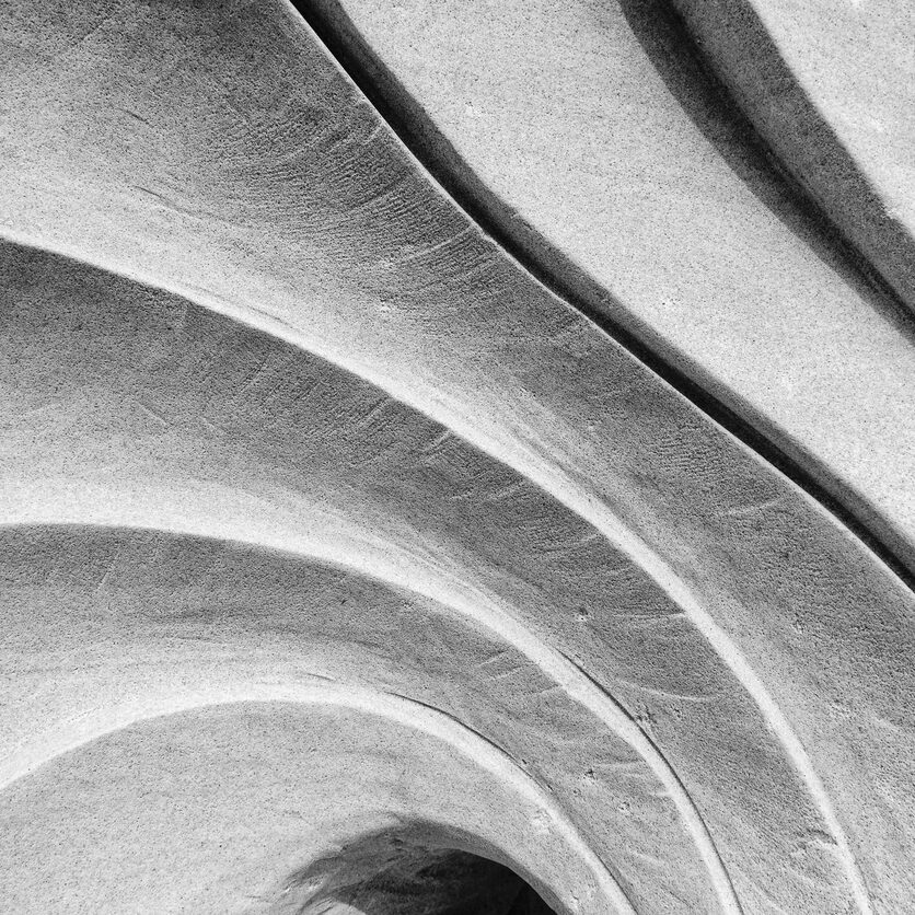 curve sculpture, striped of stone abstract striped of stone texture
